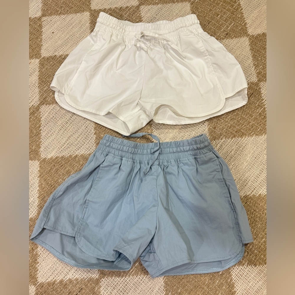 Bundle SweetHoney workout shorts athletic running girls stretchy waistband slate